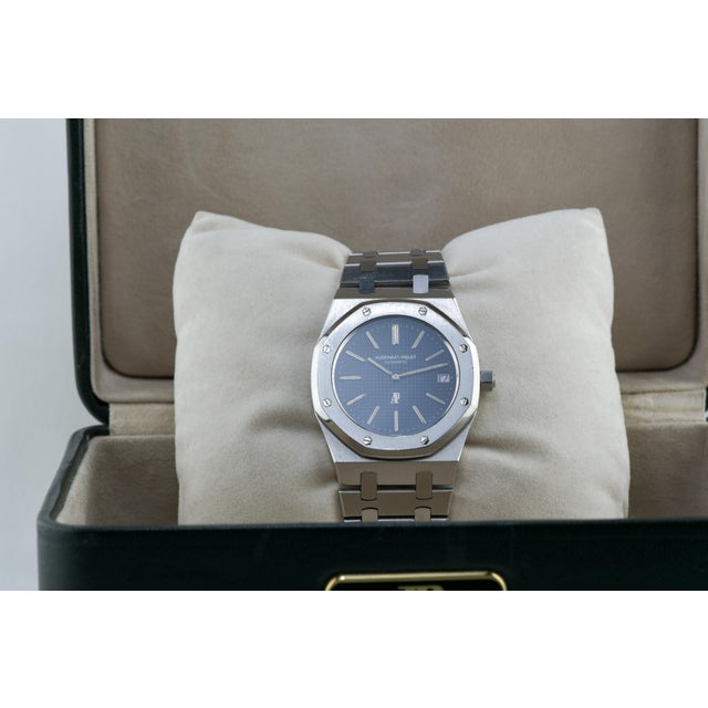 Black Royal Oak from Audemars Piguet, 1977 For Sale - Image 8 of 18