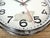 Vintage Industrial Silver Wall Clock from TN, 1960s For Sale - Image 13 of 18