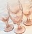 Glass Icy Pink Goblets- Set of Four For Sale - Image 7 of 10