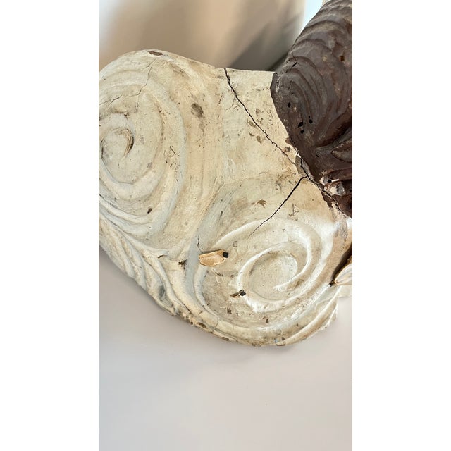 Vintage Wood Carved Santos Cherub Angels For Sale In Houston - Image 6 of 12