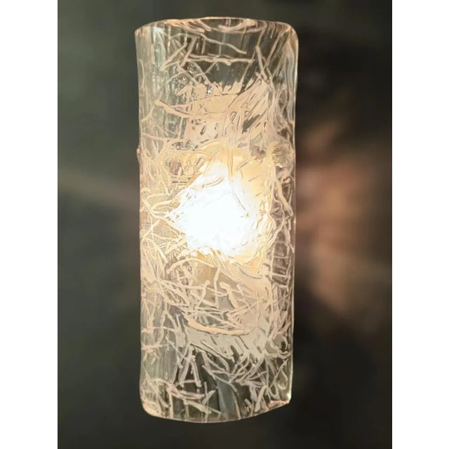 Transparent 20th Century Tegola Sconces, a Pair For Sale - Image 8 of 8