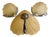 Vintage Art Deco Wall Lights, 1930s, Set of 3 For Sale