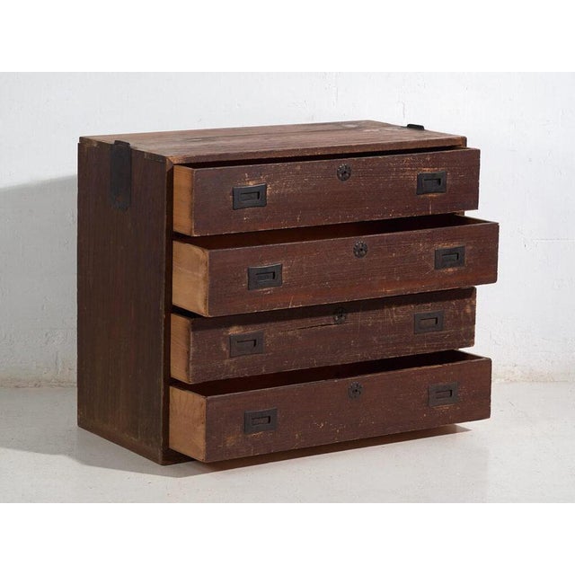Antique Japanese Chest of Drawers For Sale - Image 3 of 11