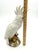 White Vintage Ethan Allen Italian Porcelain White Cockatoo Bird Sculpture, 16" For Sale - Image 8 of 8