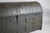 Metal 18th Century Studded Leather-Wrapped Dome Chest For Sale - Image 7 of 10