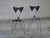 Arrben Italian Butterfly Chair with Chromed Steel Tubing and Leather by Arrben, 1980s, Set of 2 For Sale - Image 4 of 18