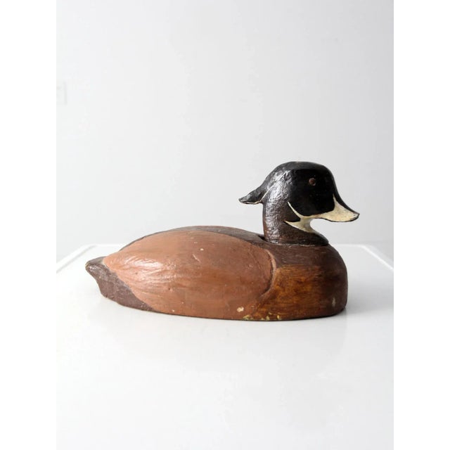 Vintage Cork Wood Duck Chairish