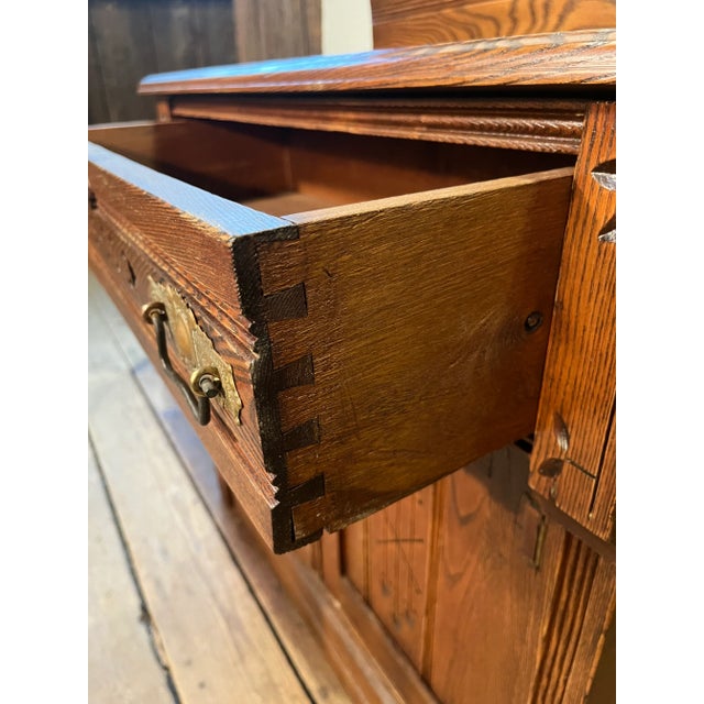 Brown 1900 Antique Washstand For Sale - Image 8 of 12