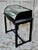 Victorian Ebonised Bow Fronted Display Cabinet, 1890s For Sale - Image 4 of 12