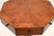 Brown Regency Octagonal Inlaid Yew Wood Drum Table, 1930 For Sale - Image 8 of 11