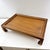 Mid-Century Modern Vintage Mid Century Modern Teak Wooden Riser Tray | Scandinavian Display Stand | Danish Modern Serving Tray | Japandi Decor | Coffee Table Organizer For Sale - Image 3 of 12