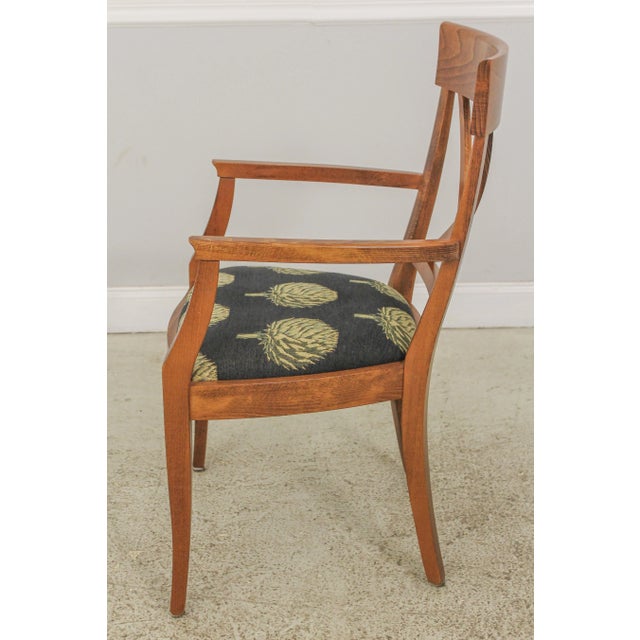 Traditional Set of 4 Italian Made Regency Armchairs For Sale - Image 3 of 13