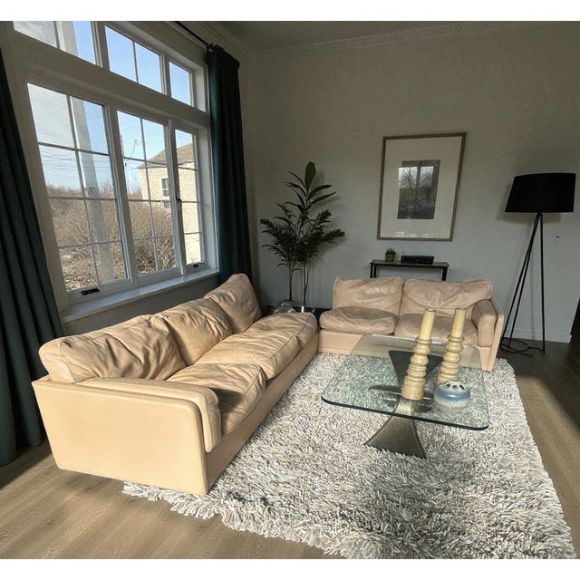 Poltrona Frau Modular Sofa by Cerri for Poltrona Frau, Set of 3 For Sale - Image 4 of 18