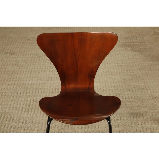 Arne Jacobsen 'Series-7' Jacaranda Rosewood Stacking Chairs, 1960s, Signed For Sale - Image 11 of 18