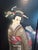 Paint Vintage Chinoiserie Hand-Painted, Double-Sided 48”x48” Folding Screen For Sale - Image 7 of 8