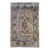 Vintage Distressed Medallion Brown Wool Rug For Sale