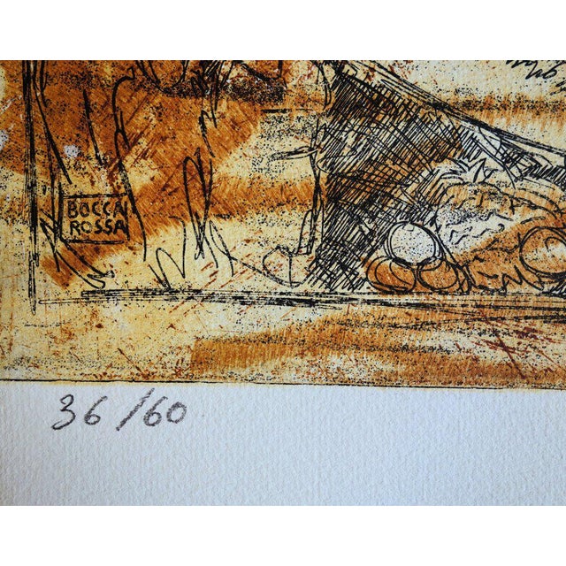 Patrick Bocca Rossa, Corps alanguis, Etching For Sale - Image 5 of 7