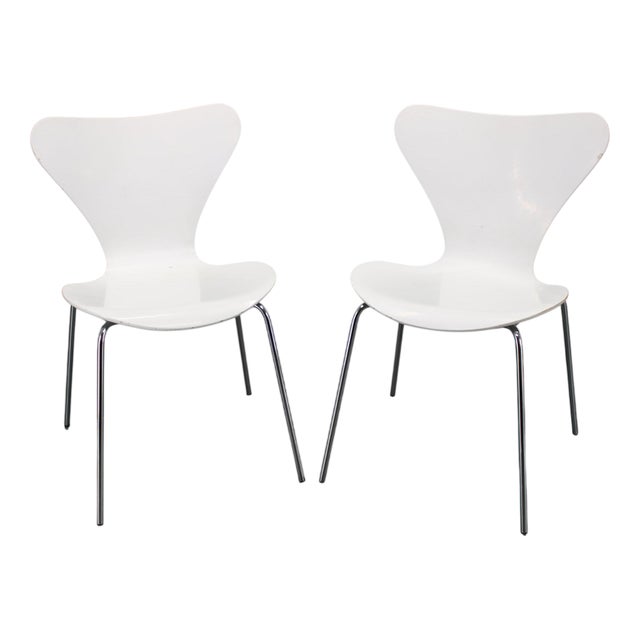 Series 7 Chairs from Fritz Hansen, Denmark, 1970s, Set of 2 For Sale