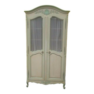 Kindel French Provincial Louis XV Armoire Wardrobe For Sale