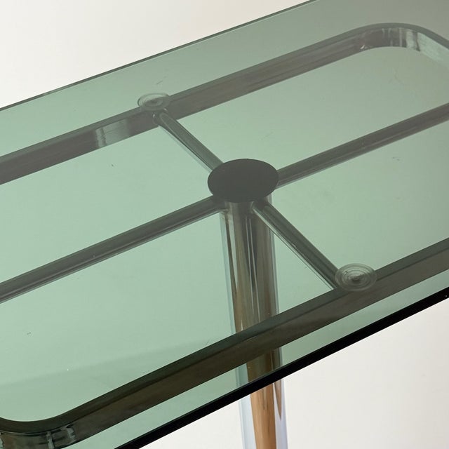 Adjustable Chrome Table from Allegri Parma, Italy, 1970s For Sale - Image 3 of 11