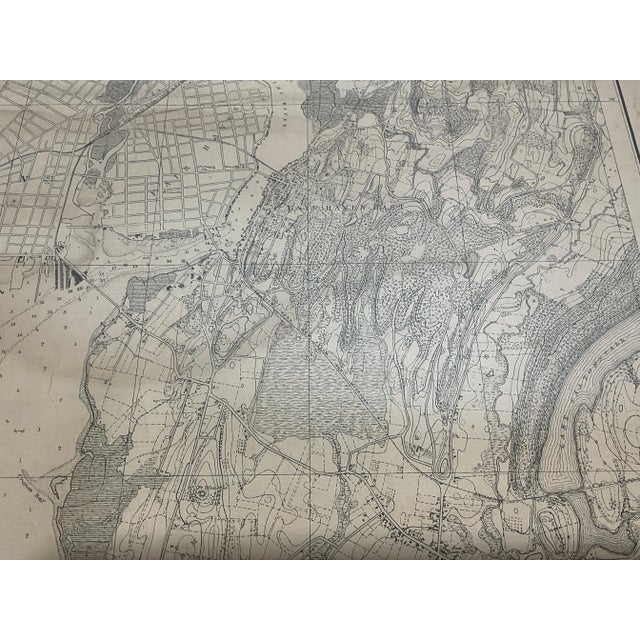 1896 Chart of the New Haven Harbor For Sale - Image 9 of 12