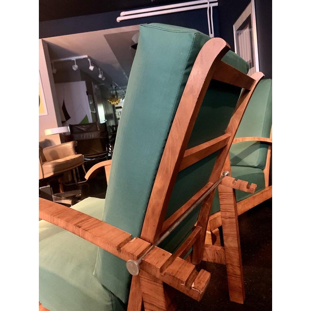 Art Deco Armchairs in the style of Rene Gabriel, 1930s, Set of 2 For Sale - Image 11 of 18