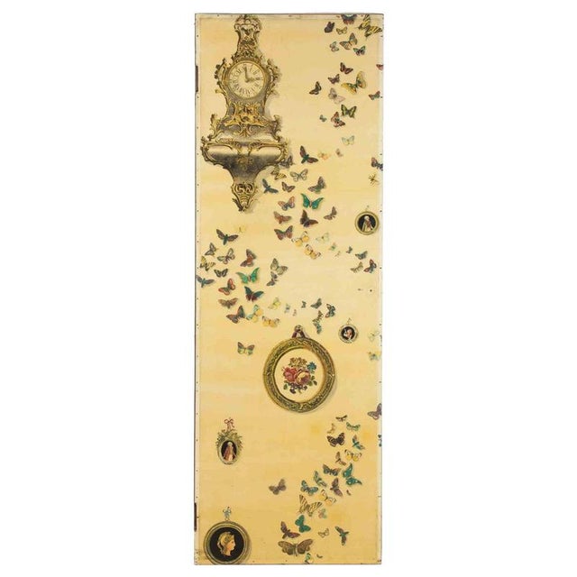 Metal Decorative Panel with Butterflies, 1950s For Sale - Image 7 of 7