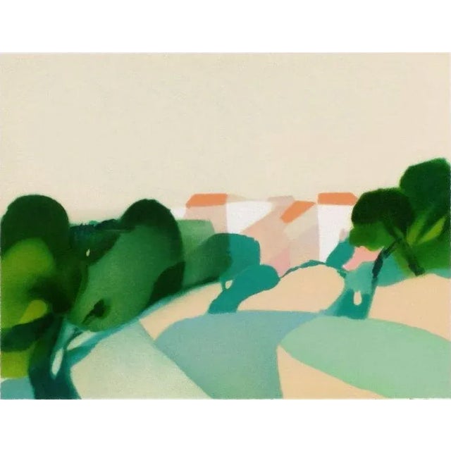 Alfred DEFOSSEZ NOON IN SAINT-TROPEZ lithograph on Arches paper signed and numbered in pencil 15.0 x 18.5 in illustration...