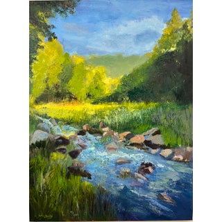 Whispering Wanderer, Original Painting by Julia Lawing For Sale