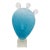 Large Vintage Blown Art Glass Abstract Face Sculpture For Sale