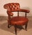 Small Vintage Armchair in English Cognac Mahogany and Leather, 1800s For Sale - Image 15 of 15