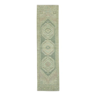 Turkish Oushak Rug 2'10" x 11' #19493 For Sale