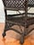 Bar Harbor Wicker Library or Side Table With Magazine Pockets in Brown, C. 1915 For Sale - Image 11 of 18