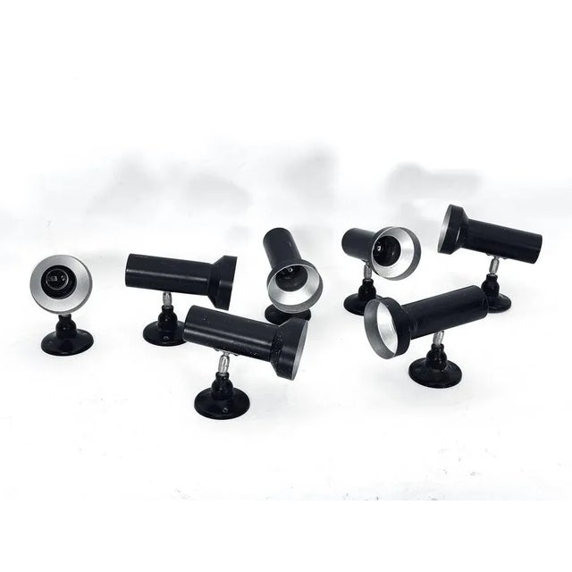 Mid-Century Italian Spotlights, 1960s, Set of 7 For Sale - Image 9 of 11