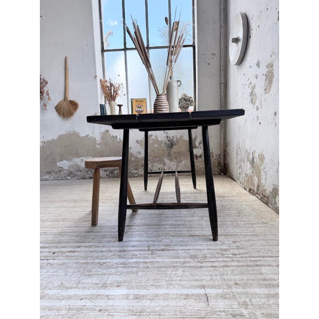 Dining Table with Black Patina from Tapiovaara, 1950s For Sale - Image 10 of 18
