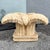 Boho Chic Faux Bamboo Banana Leaf Glass Top Coffee Table For Sale - Image 9 of 10