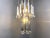 Mid-Century Modern Vintage Chandelier attributed to Gaetano Sciolari, 1970s For Sale - Image 3 of 12