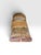 Early 20th Century Handwoven Wicker Rolling Market Basket With Iron Wheels For Sale - Image 9 of 9