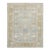 Apadana's Allover Modern Sultanabad Wool Rug Handmade in Light Blue For Sale