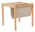Danish Side Table with Magazine Holder by S.P. Jensen for BRDR Furbo, 1960s For Sale