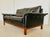 Vintage Scandinavian Black Buttoned Leather Sofa from Ikea, 1960s For Sale - Image 17 of 18