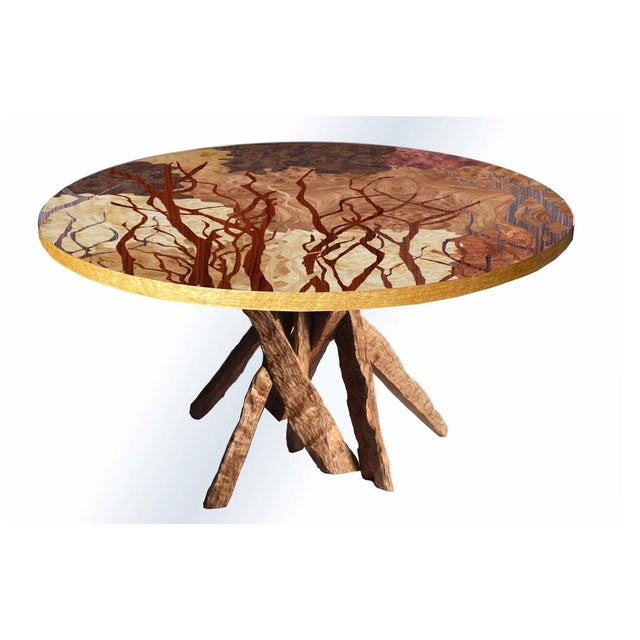 Not Yet Made - Made To Order Tarsia TT1 Table by Mascia Meccani for Meccani Design For Sale - Image 5 of 5