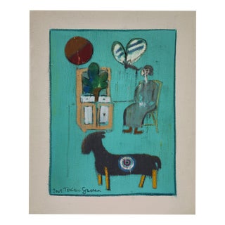 Tonino Guerra, Untitled, 2005, Acrylics on Canvas For Sale