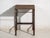 Antique Industrial Stool in Pine Wood and Iron, Central Europe, 1950 For Sale - Image 4 of 8
