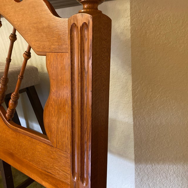 Lexington Victorian Sampler King Spindle Headboard Chairish