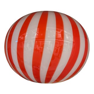 Italian Swirling Pendant Sphere by Simoeng For Sale