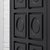 Vintage Brutalist Belgian Cabinet in Wood, 1970s For Sale - Image 9 of 16