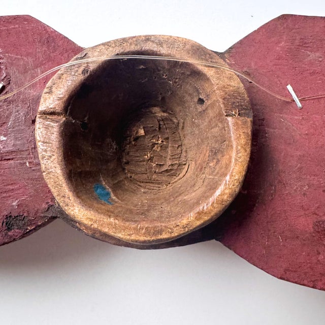 White African Bwa Ceremonial Gurunsi Butterfly Hawk Mask For Sale - Image 8 of 8