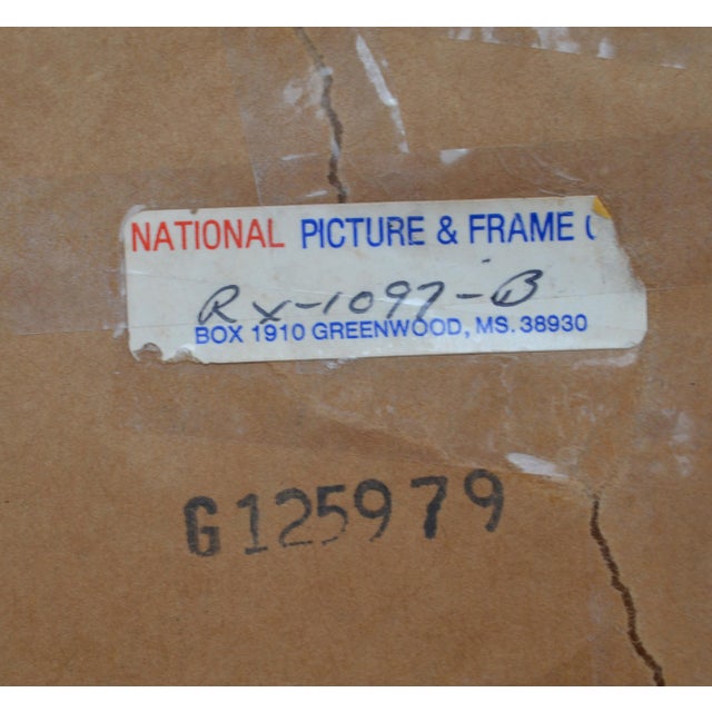 Gilt Wood Framed Qing Dynasty Chinese Family Watercolor Painting on Paper For Sale - Image 13 of 17