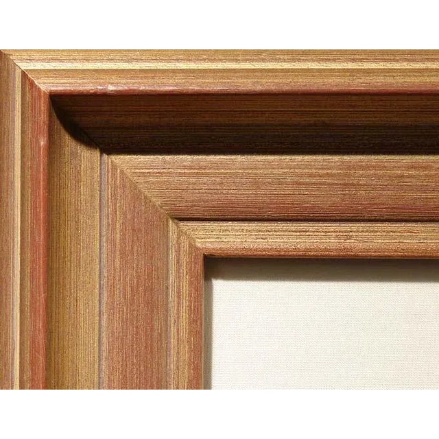 1980s "Christopher Columbus Discovers America" Figurative Signed Print, Framed For Sale - Image 4 of 5